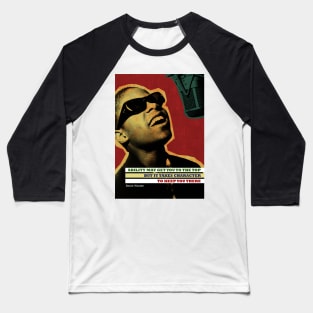 Stevie Wonder Inspirational Quote Baseball T-Shirt